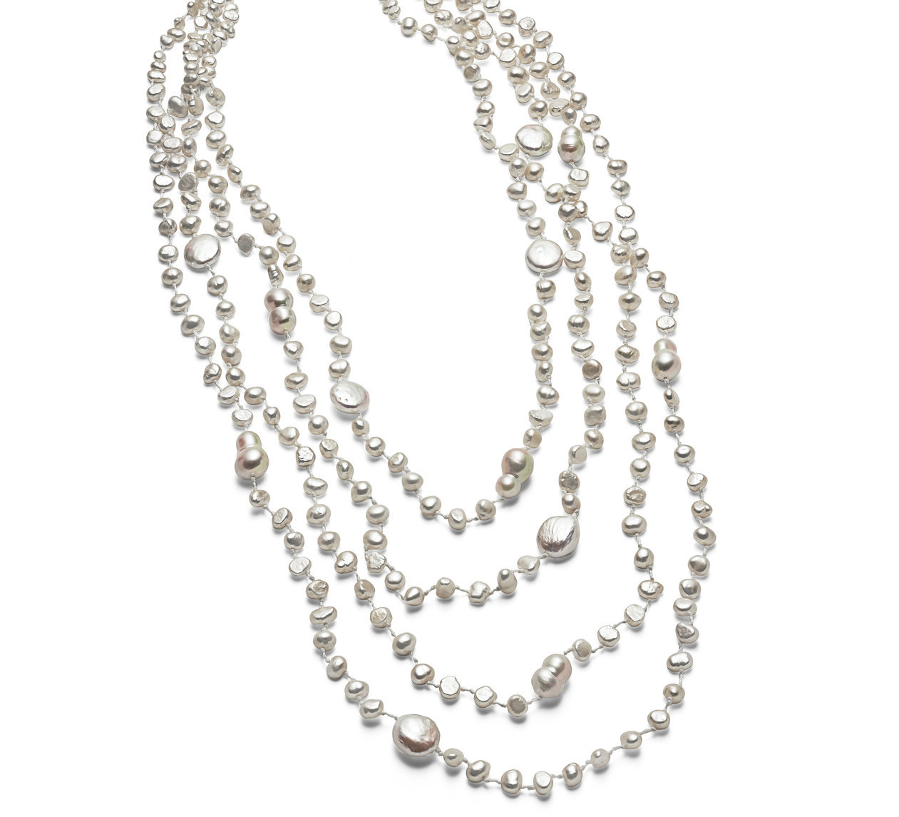 ☆Hei☆ crescendo pearl necklace HE24WINFW114XXFR Philo Pearl Necklace – Jenni Kayne