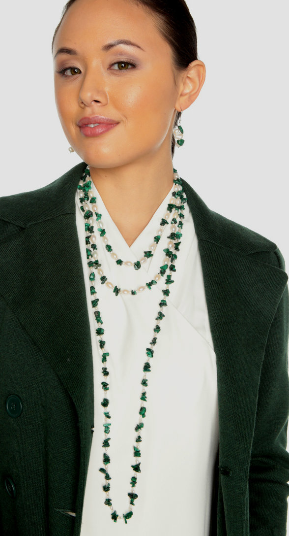 Uptown talker green on sale necklace